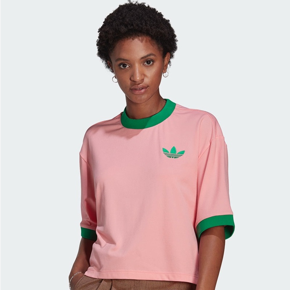 Adidas Adicolor Heritage Oversized Tee Pink